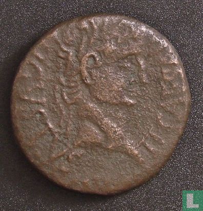 Roman Empire, AE As, 14-37 AD, Tiberius, lepida Celsa, Hispania - Image 1