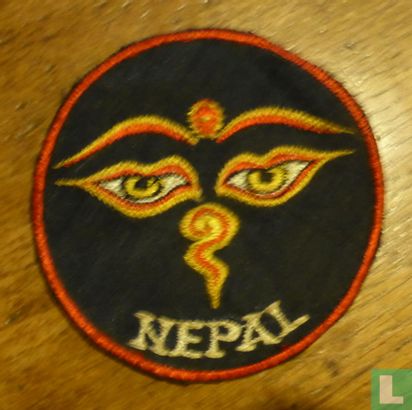 Buddha Eye ' Nepali' Eyes of Bodhnath Nepal 