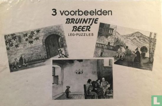 3 Bruintje Beer leg-puzzles   - Afbeelding 2