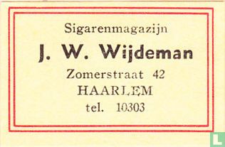 Sigarenmagazijn J.W. Wijdeman