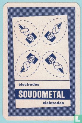 Joker, Belgium, Soudometal Elektroden - electrodes, Speelkaarten, Playing Cards - Afbeelding 2