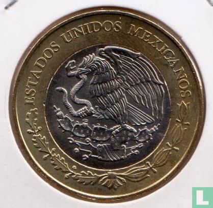 Mexiko 20 Pesos 2014 "Hundertjahrfeier der heldenhaften Verteidigung von Veracruz" - Bild 2