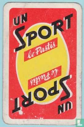 Joker, France, Un Sport - Le Pastis, Speelkaarten, Playing Cards - Afbeelding 2