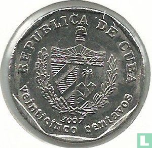 Kuba 25 Centavo 2007 - Bild 1