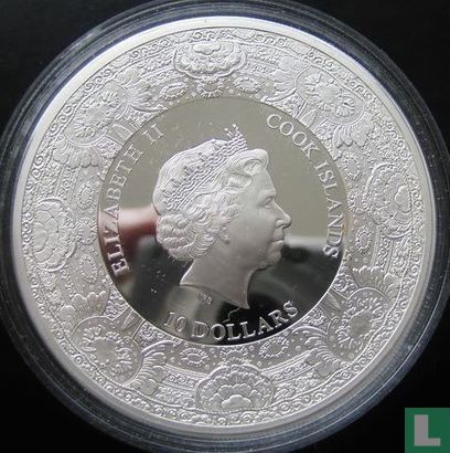 Cook Islands 10 dollars 2014 (PROOF) "Dutch East India Company" - Image 2
