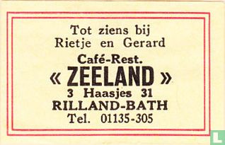 Café-Rest. "Zeeland"