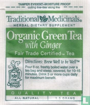 Organic Green Tea with Ginger  - Afbeelding 1