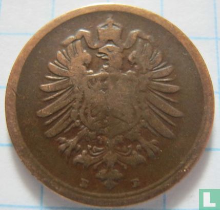 German Empire 1 pfennig 1876 (E) - Image 2