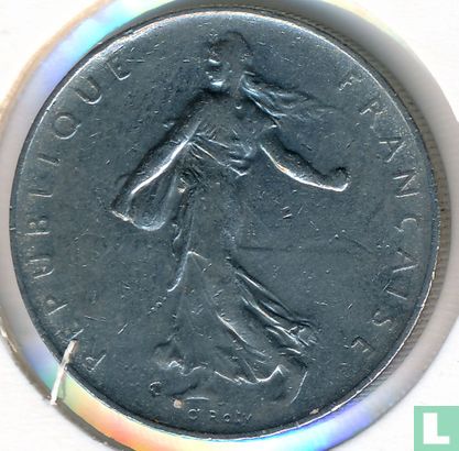 Frankrijk 1 franc 1970 - Afbeelding 2