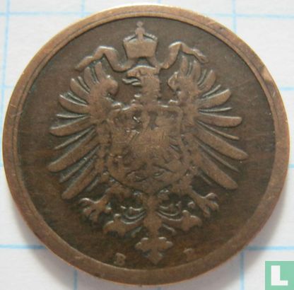 German Empire 1 pfennig 1875 (B) - Image 2