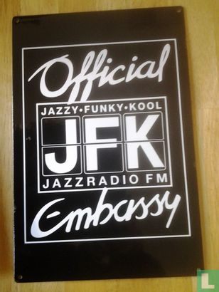 JFK Jazzradio Fm Reklamebord