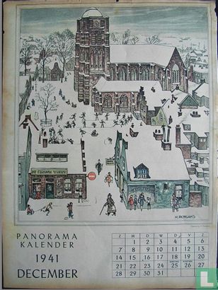 Panorama kalender 1941 december