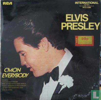 Elvis Presley C'mon Everybody - Afbeelding 1