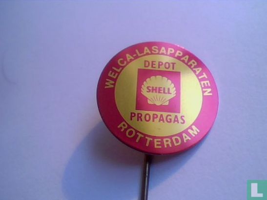 Welca-Lasapparaten Depot Shell Propagas Rotterdam