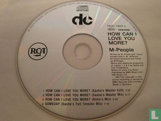 How can i Love you More (mixes) - Afbeelding 3