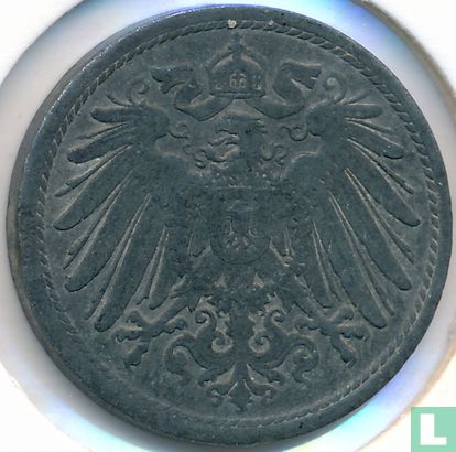 Empire allemand 10 pfennig 1918 (zinc) - Image 2