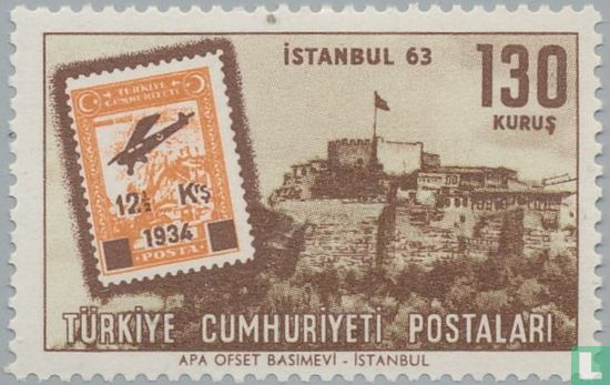 Internationale Briefmarkenausstellung Istanbul 63