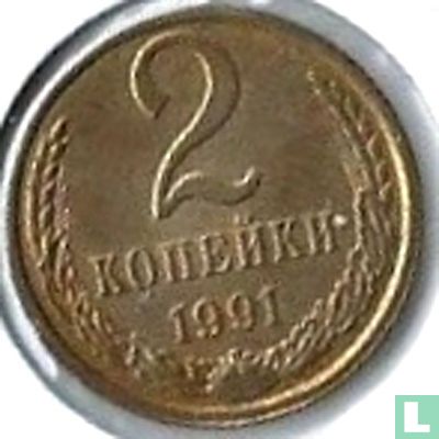 Russie 2 kopecks 1991 (L) - Image 1
