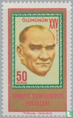 25e sterfdag Atatürk