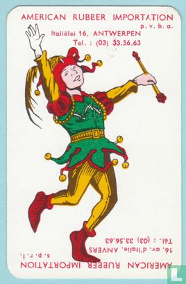 Joker, Belgium, American Rubber Importation p.v.b.a. Antwerpen, Champion, Speelkaarten, Playing Cards - Afbeelding 1