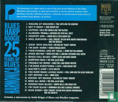 Blues Harp Boogie: 25 Years of Blues Harmonica - Afbeelding 2