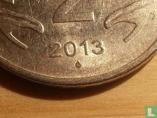 India 2 rupees 2013 (Mumbai) - Afbeelding 3