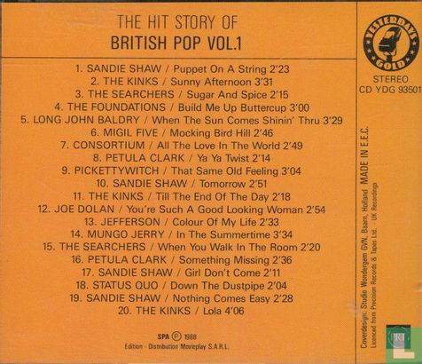 The Hit Story of British Pop Vol 1 - Image 2