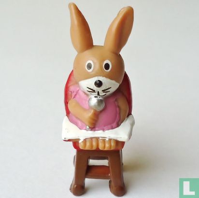 Hare child in chair - Image 1