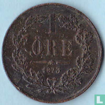 Zweden 1 öre  1873 (L.A.) - Afbeelding 1