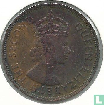 Mauritius 5 cents 1970 - Image 2