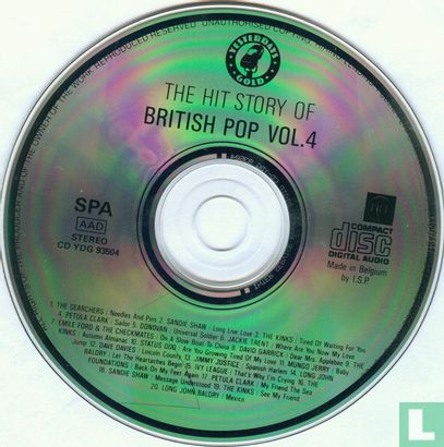 The Hit Story of British Pop Vol 4 - Afbeelding 3