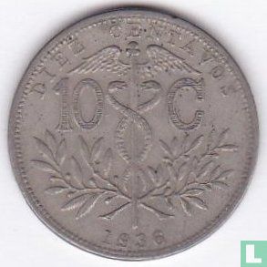 Bolivie 10 centavos 1936 - Image 1