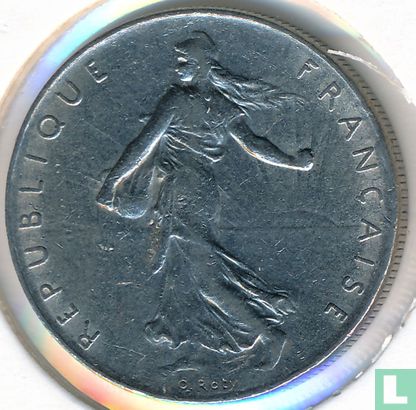 France 1 franc 1974 - Image 2
