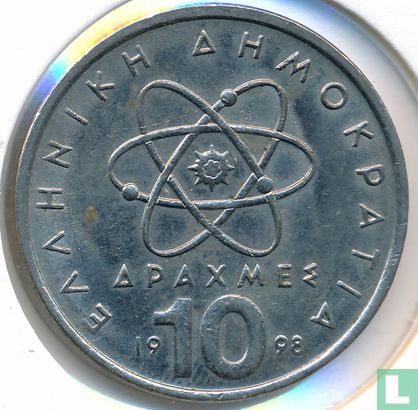 Greece 10 drachmes 1998 - Image 1