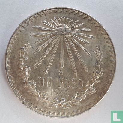 Mexico 1 peso 1940 - Image 1