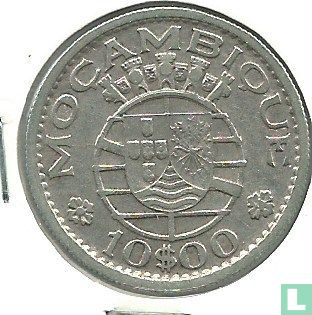 Mozambique 10 escudos 1960 - Image 2