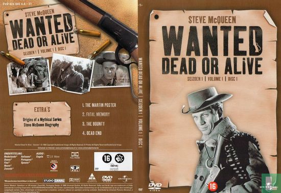 Wanted Dead or Alive seizoen 1, volume 1, disc 1 - Bild 3