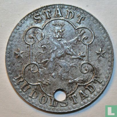 Rudolstadt 10 pfennig 1918 (iron) - Image 2