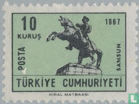 Reiterstatue von Kamal Atatürk