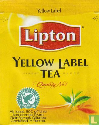 Yellow Label Tea - Afbeelding 1
