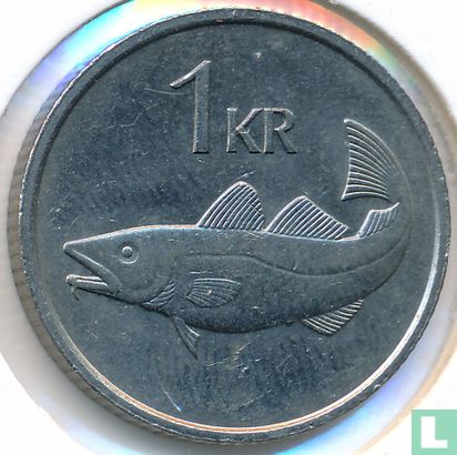 IJsland 1 króna 1981 - Afbeelding 2