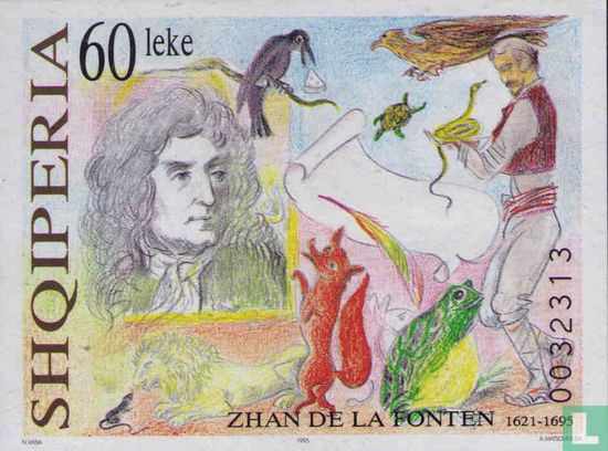 300e sterfdag Jean de la Fontaine