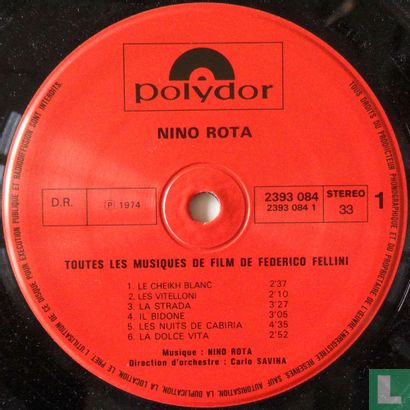 Toutes les musiques de film de Fellini - Bild 3