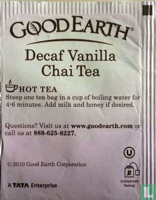 Decaf Vanilla Chai Tea   - Afbeelding 2