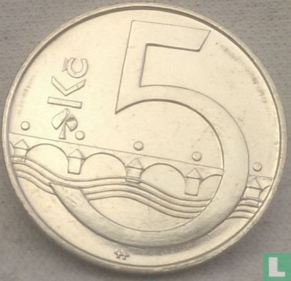 Czech Republic 5 korun 1998 - Image 2