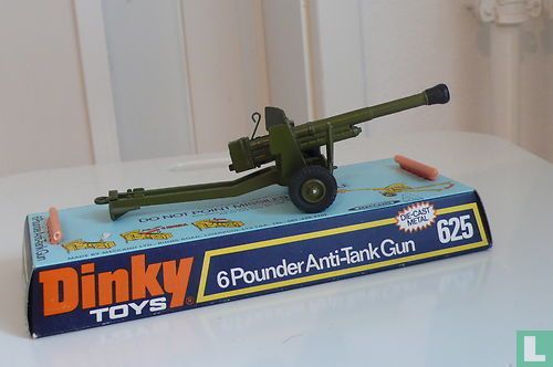 US 6 pounder anti tank gun - Afbeelding 3
