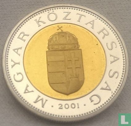 Hongarije 100 forint 2001 - Afbeelding 1