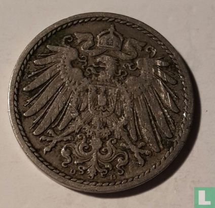 Duitse Rijk 5 pfennig 1902 (D) - Afbeelding 2