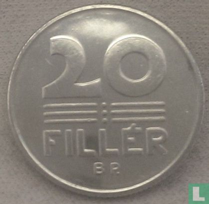 Hongrie 20 fillér 1994 - Image 2