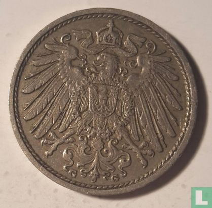 Empire allemand 10 pfennig 1913 (G) - Image 2